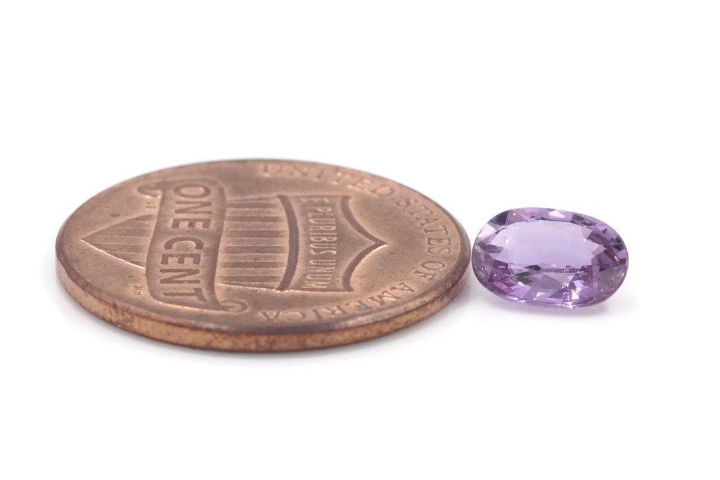 Natural Purple Sapphire 7x4mm 0.97ct September Birthstone Sapphire Gemstone DIY Jewelry Supply Sapphire healing stone Pink sapphire-Planet Gemstones