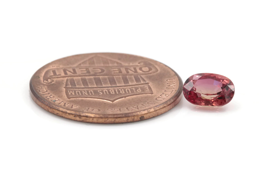 Natural Red Spinel Gemstone Genuine Spinel August birthstone Spinel Oval faceted 6.5x4.5mm Pink Spinel 1 stone 0.82ct Spinel Loose stone-Planet Gemstones