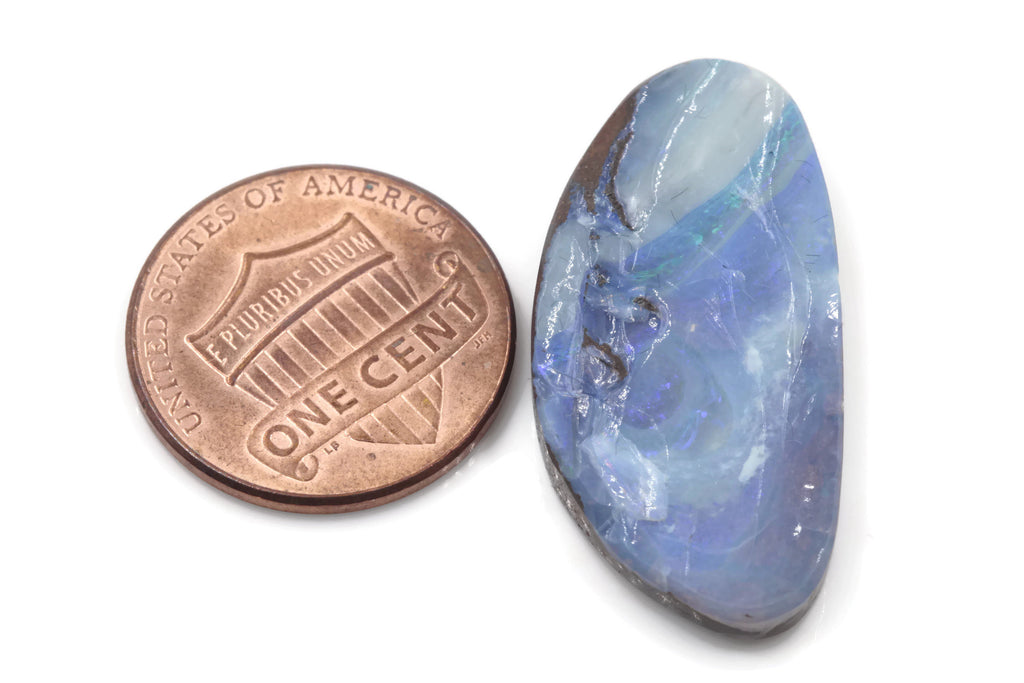 Boulder Opal Pair 39cts-Planet Gemstones
