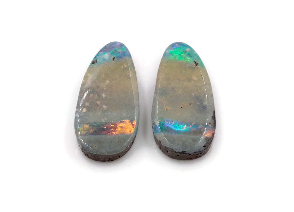 Boulder Opal Pair-Planet Gemstones
