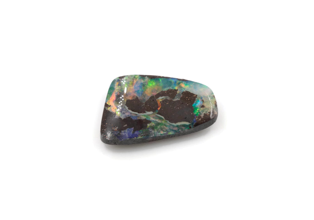 Natural Australian Boulder Opal Genuine Opal Stone Aussie Boulder Opal Stone 2.25ct DIY Jewelry Supplies-Planet Gemstones