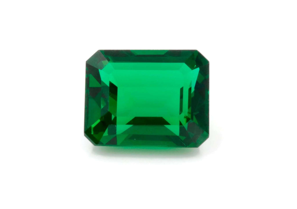 Emerald Simulated Zambian Emerald May Birthstone Emerald Gemstone Jewelry Supplies Lab Created Emerald OCT 9x11mm,8x6mm SKU: 00111467,113144-Planet Gemstones