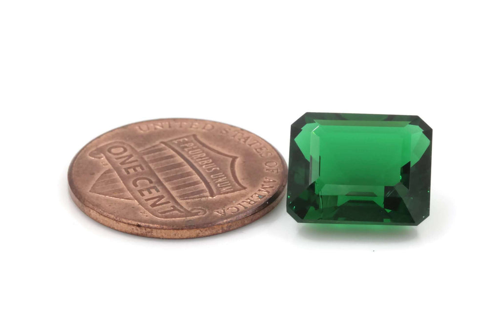 Emerald Octagon 10x12mm-Planet Gemstones