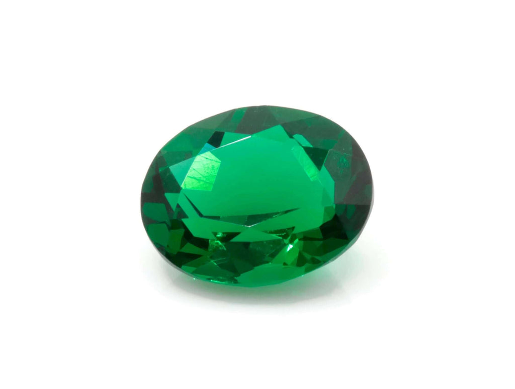 Emerald Simulated Zambian Emerald May Birthstone Emerald Gemstone Emerald Diy Jewelry Supplies Lab Created Emerald Oval 9x11mm 3ct-Planet Gemstones