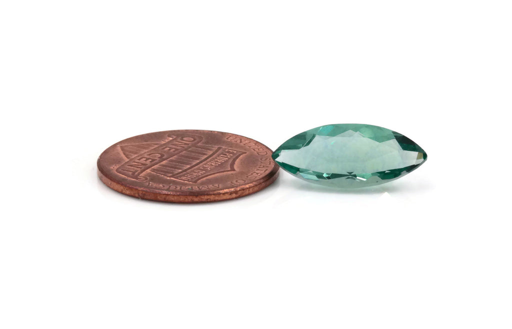 Natural Flourite Flourite Crystal Flourite Flourite Stone Green Flourite 4.14 carat Green Flourite Loose Stone SKU:00111473-Planet Gemstones