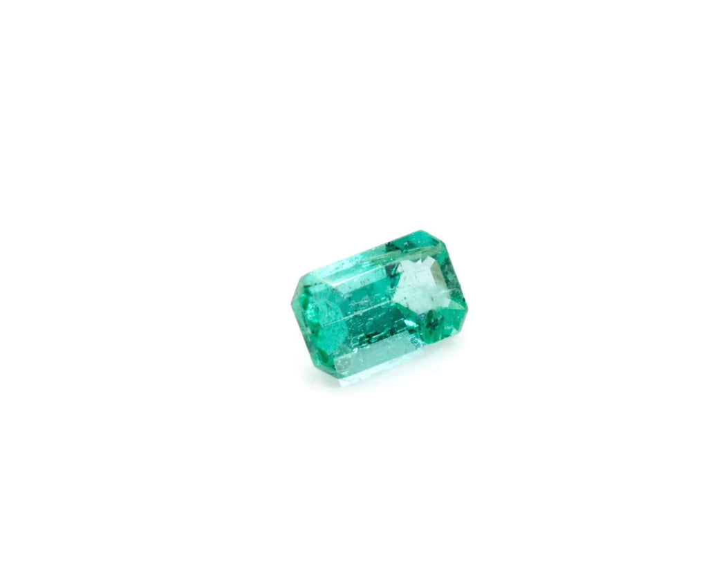 Emerald Natural Emerald May Birthstone Zambian Emerald step cut Emerald Diy Jewelry Supplies Emerald Gemstone 0.25ct 5x3mm Emerald green-Emerald-Planet Gemstones