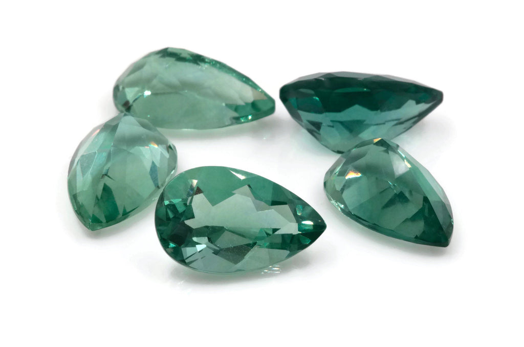Flourite Pear Shape-Planet Gemstones