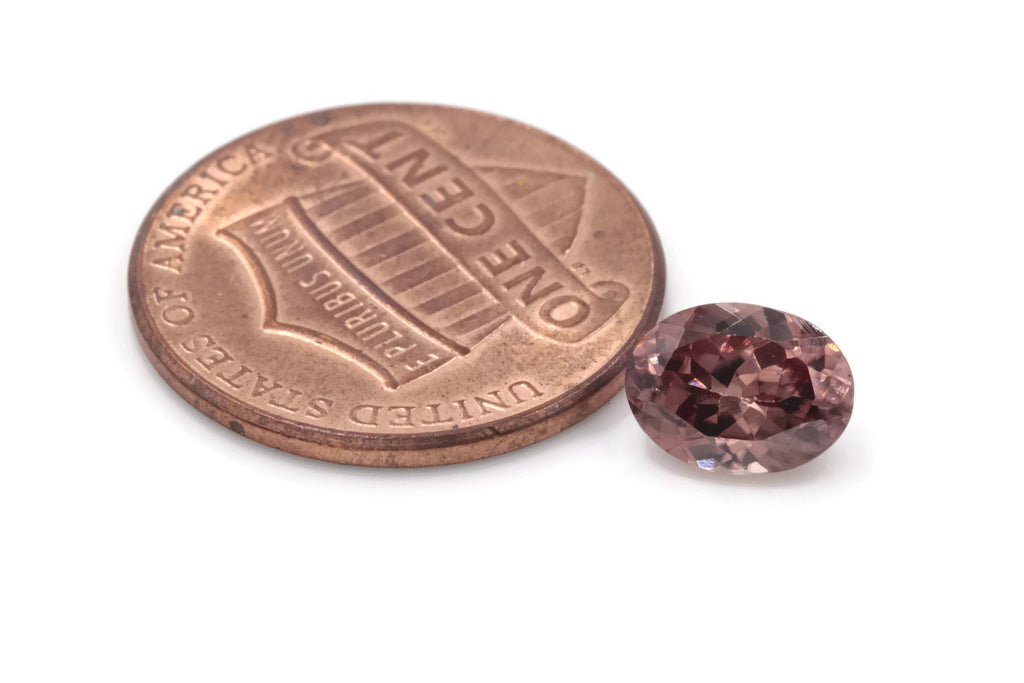 Cinnamon Zircon 8x6mm-Planet Gemstones