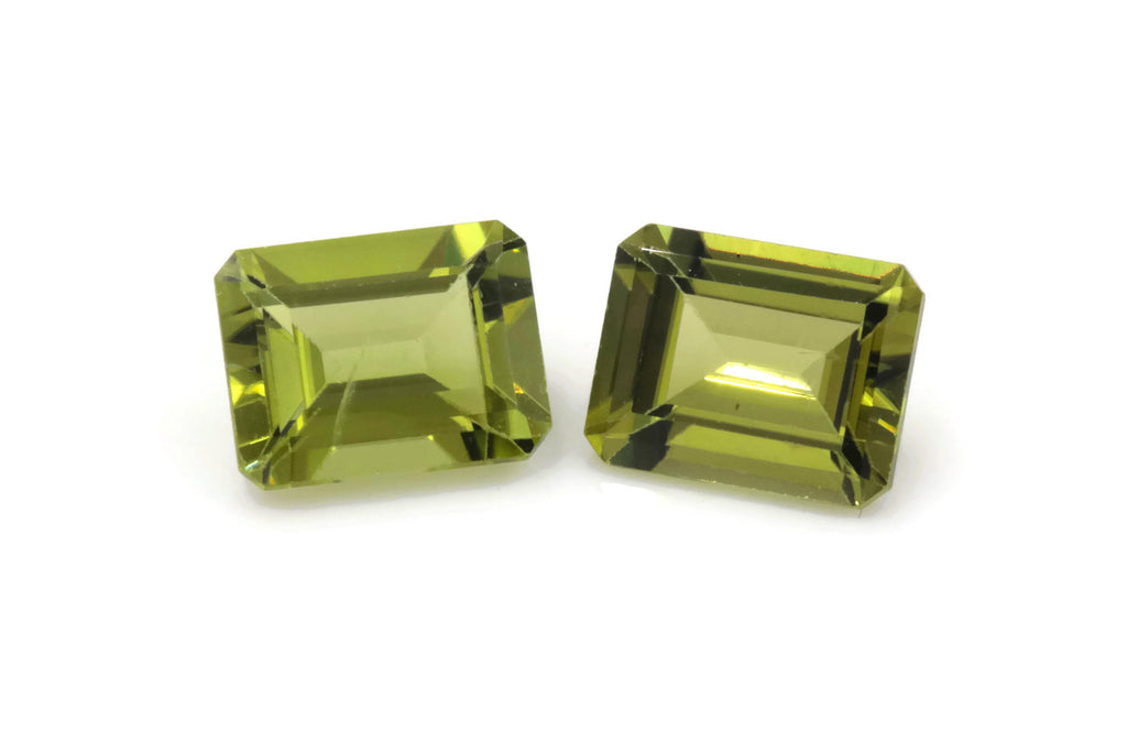Natural Green Peridot Gemstone 4.83ct 9x7mm Cushion August Birthstone DIY Jewelry Supplies Peridot Genuine Peridot Loose Gemstone-Planet Gemstones