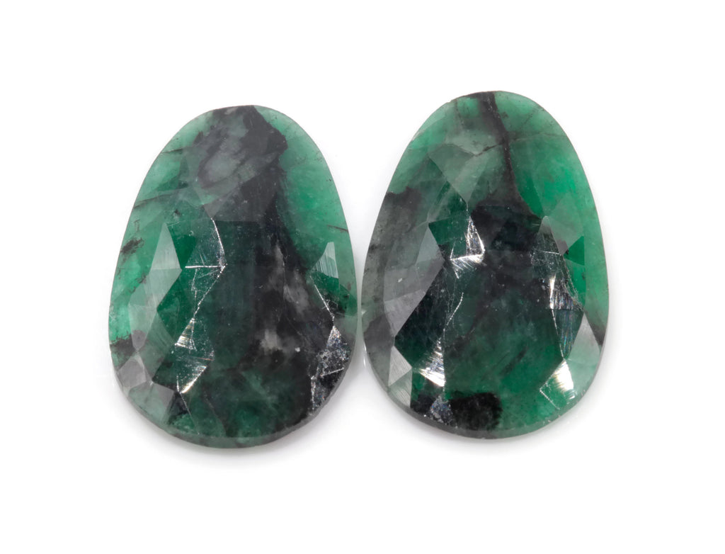 Emerald Slice 16x26mm-Planet Gemstones