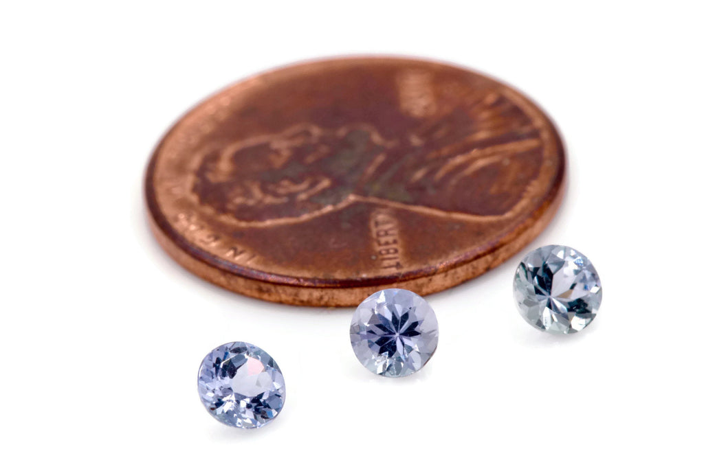 Tanzanite Round 4mm-Tanzanite-Planet Gemstones