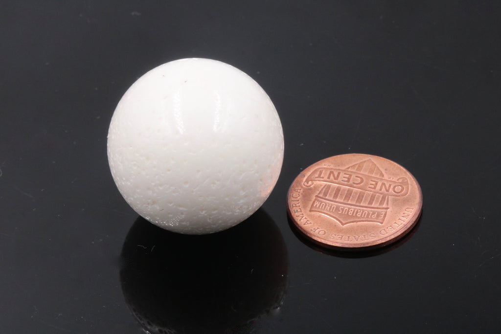 White Coral Round 24mm-Planet Gemstones
