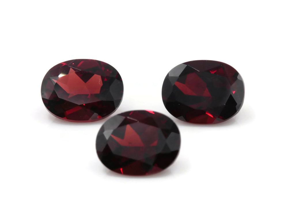 Red Garnet 8x6mm-Planet Gemstones