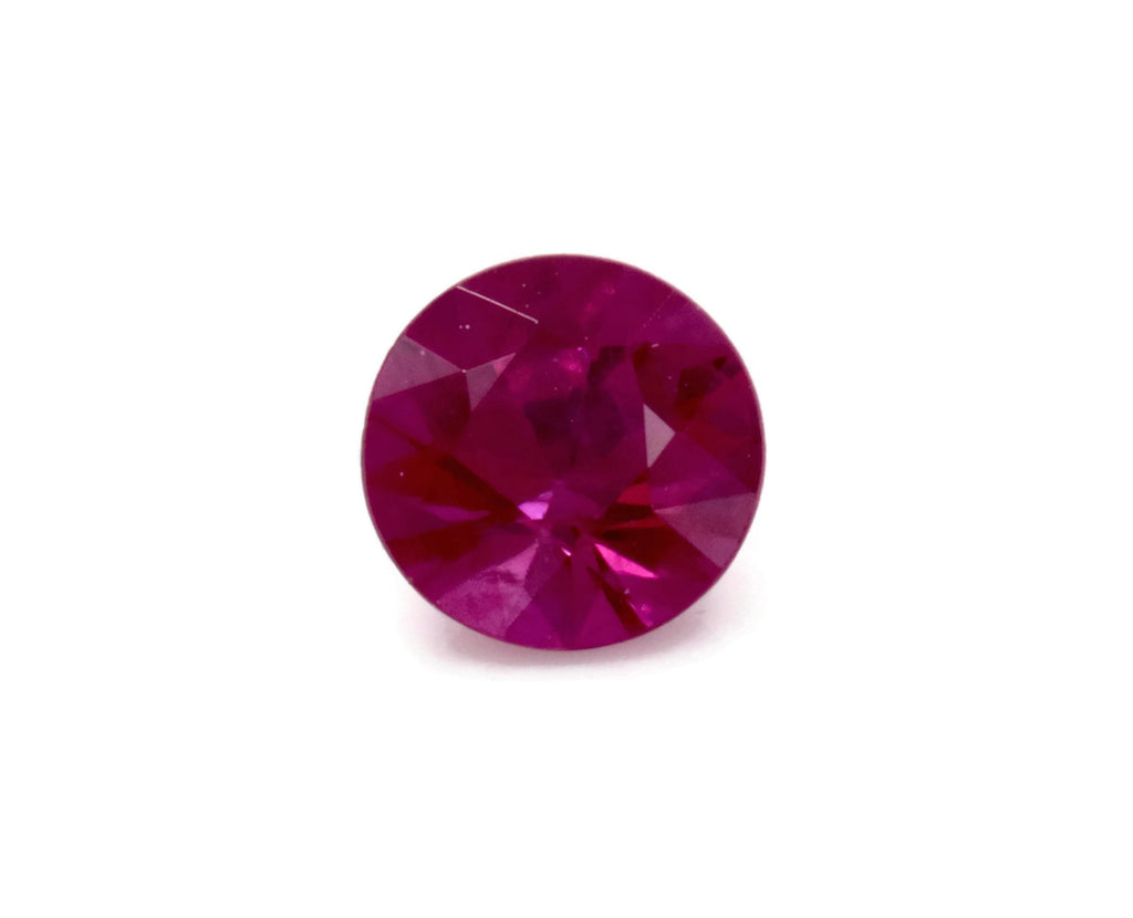 Natural Ruby Gemstone 3.5mm 0.12ct Round DIY Jewelry Ruby Loose Stone July Birthstone Genuine Ruby-Ruby-Planet Gemstones