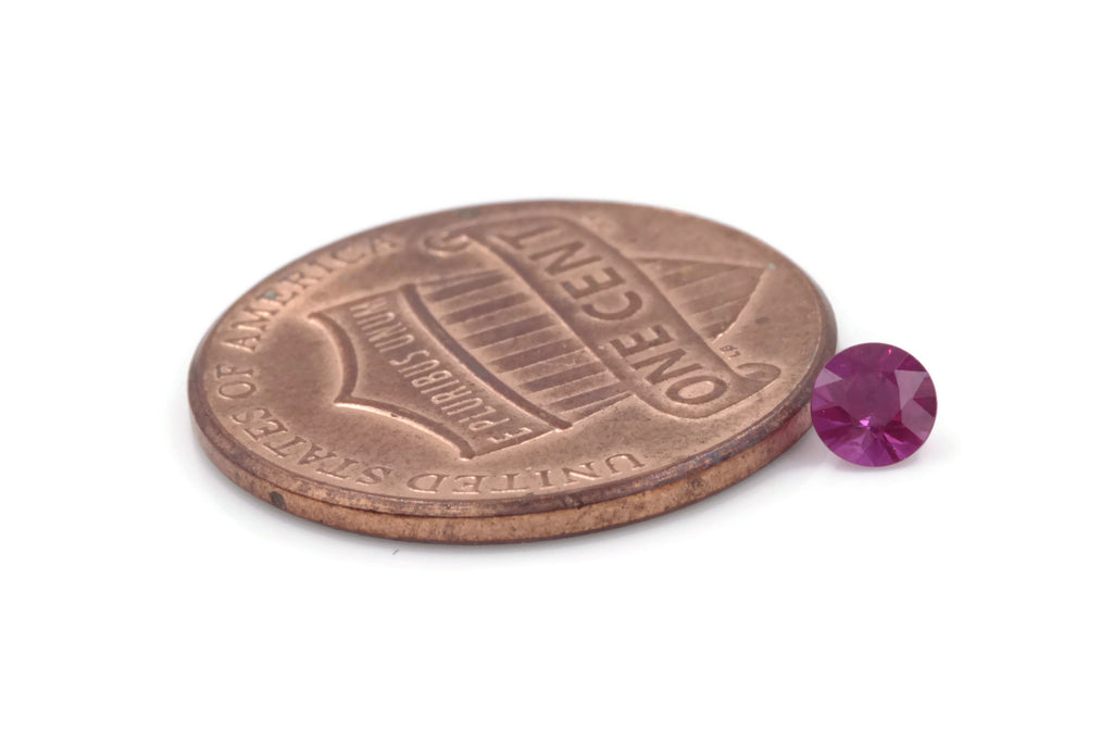 Ruby Round 3.5mm-Ruby-Planet Gemstones