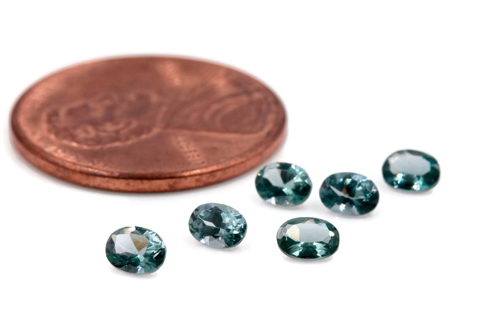 Natural Spinel Spinel Gemstone Genuine Spinel August birthstone Cobalt SPINEL Cobalt Spinel Blue Spinel oval 4x3mm 1.02ct 6pcs-Planet Gemstones