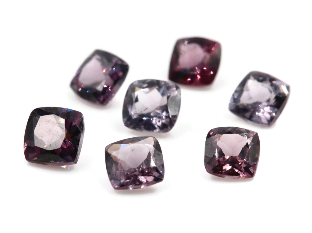 Purple Spinel round 5mm-Planet Gemstones