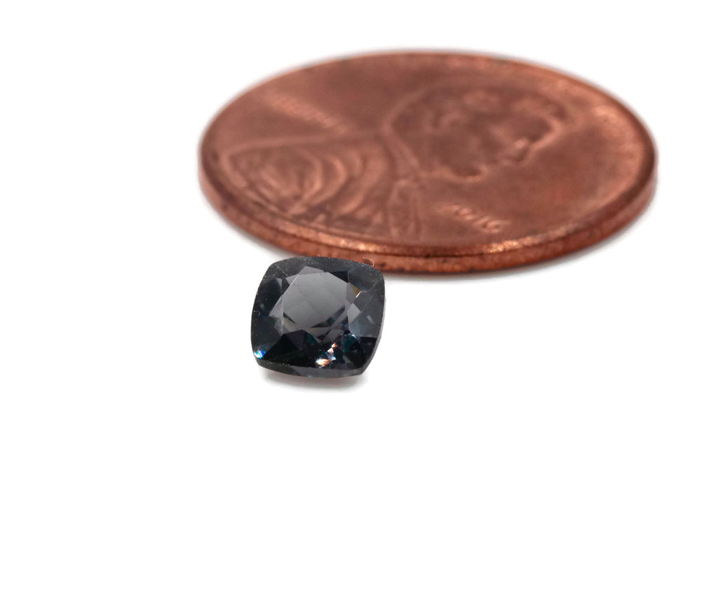 Natural Spinel Spinel Gemstone Genuine Spinel August birthstone Lavender SPINEL Purple Spinel 5mm cushion square 0.60ct-Planet Gemstones