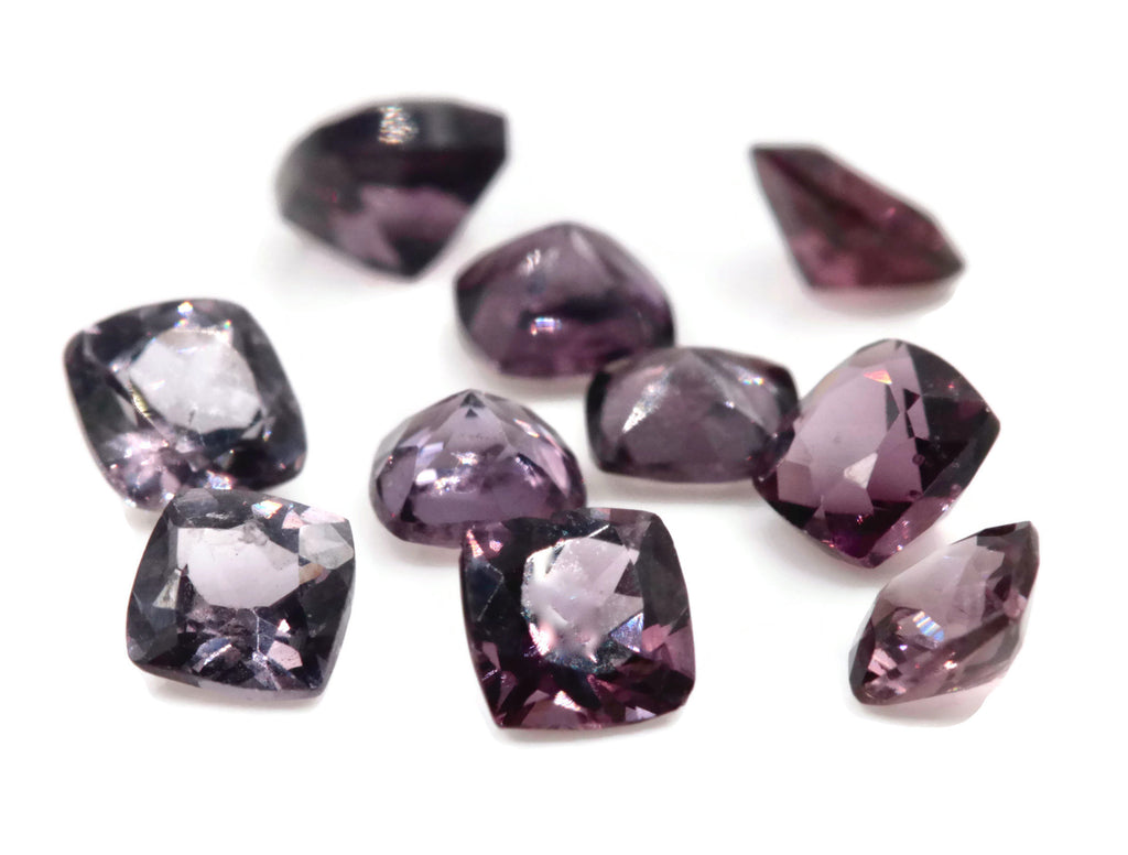 Lavender Spinel Cushion 5mm-Planet Gemstones