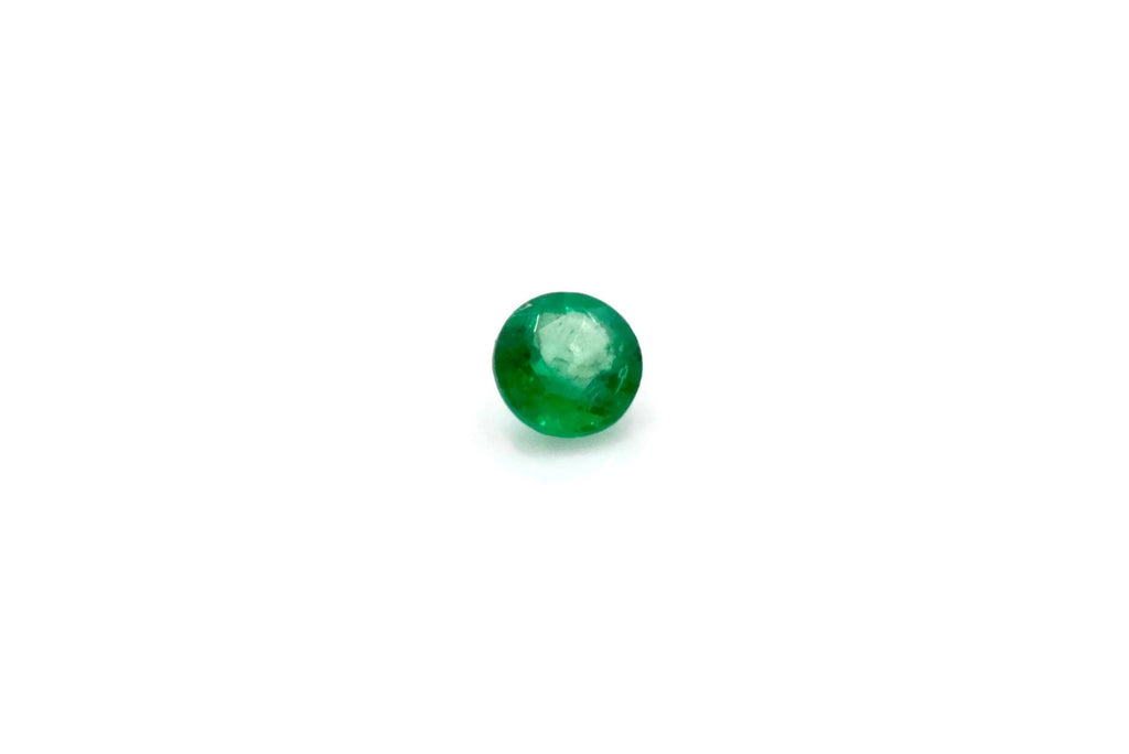 Emerald Natural Emerald May Birthstone Zambian Emerald Round Emerald Diy Jewelry Supplies Emerald Gemstone 0.078ct 2.75mmEmerald green-Emerald-Planet Gemstones