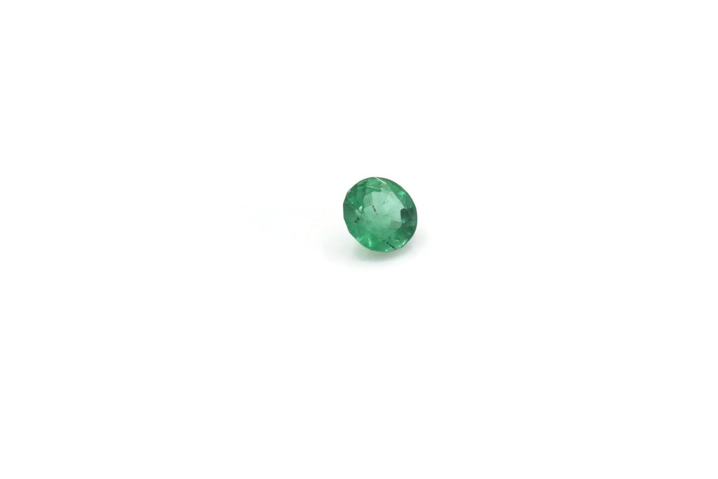 Emerald Natural Emerald May Birthstone Zambian Emerald Round Emerald Diy Jewelry Supplies Emerald Gemstone 0.15ct 3.5mm Emerald green-Emerald-Planet Gemstones