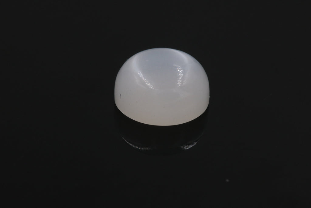 Natural Moonstone White moonstone June Birthstone Moonstone DIY jewelry Supplies Moonstone cabs 9mm3.06ct-Planet Gemstones