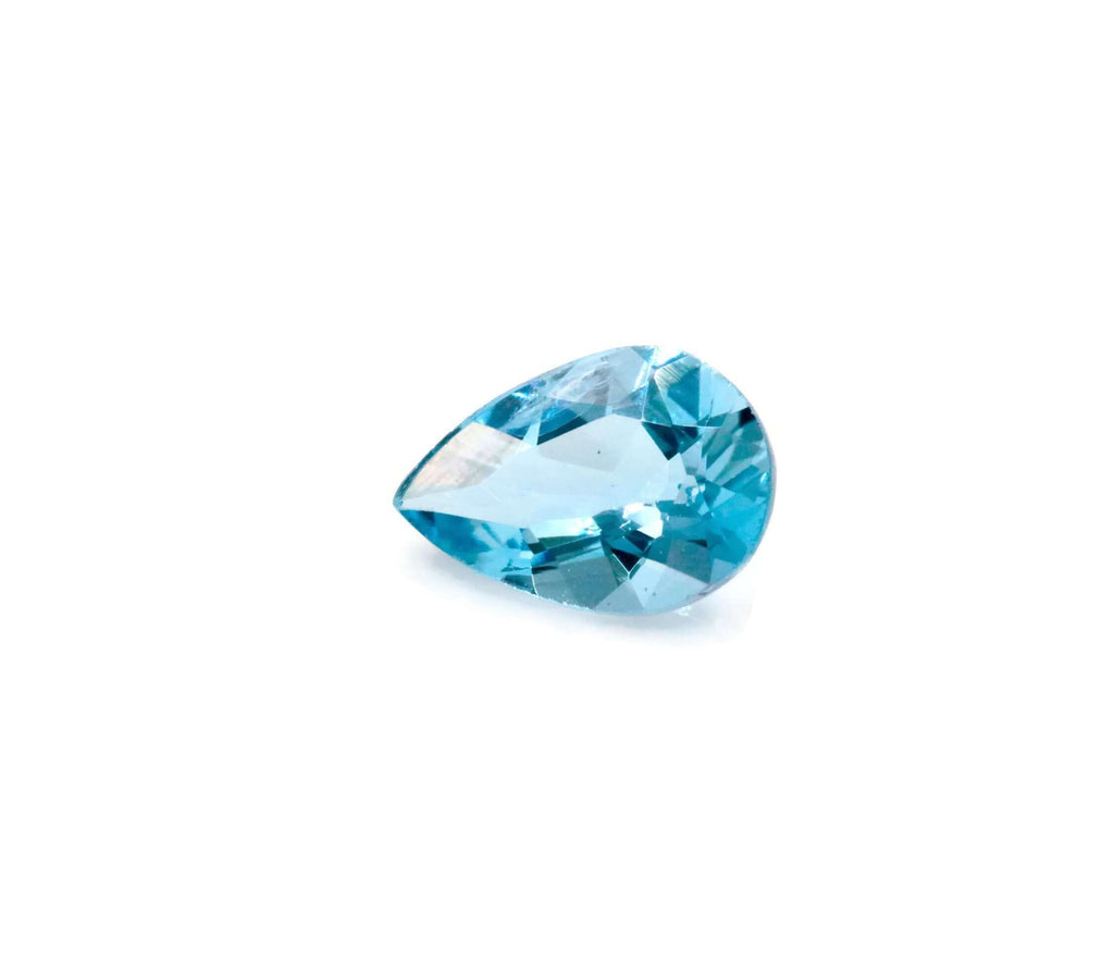 Aquamarine Natural Aquamarine March Birthstone DIY Jewelry Supplies Aquamarine Gemstone Blue Aquamarine Genuine Aquamarine 7x5mm 0.59ct-Aquamarine-Planet Gemstones