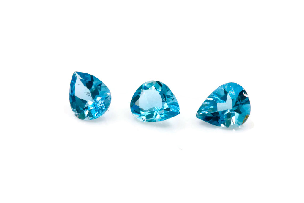 Natural Aquamarine 4x5mm 0.25ct-Aquamarine-Planet Gemstones