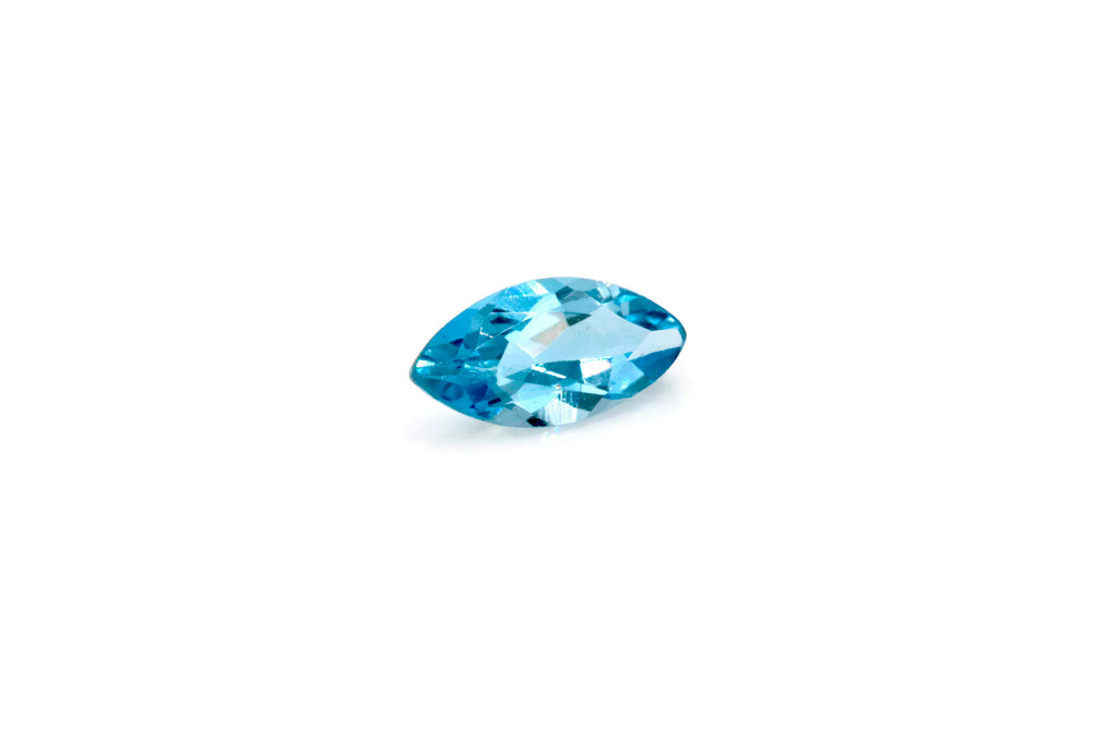 Natural Aquamarine 7x3.5mm 0.30ct-Aquamarine-Planet Gemstones