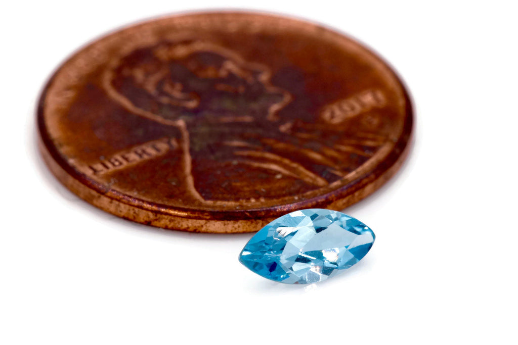 Aquamarine 7x3mm-Aquamarine-Planet Gemstones