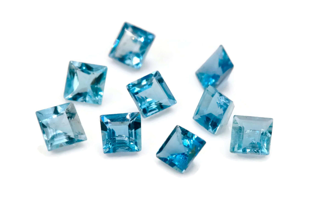 Aquamarine 4mm-Aquamarine-Planet Gemstones
