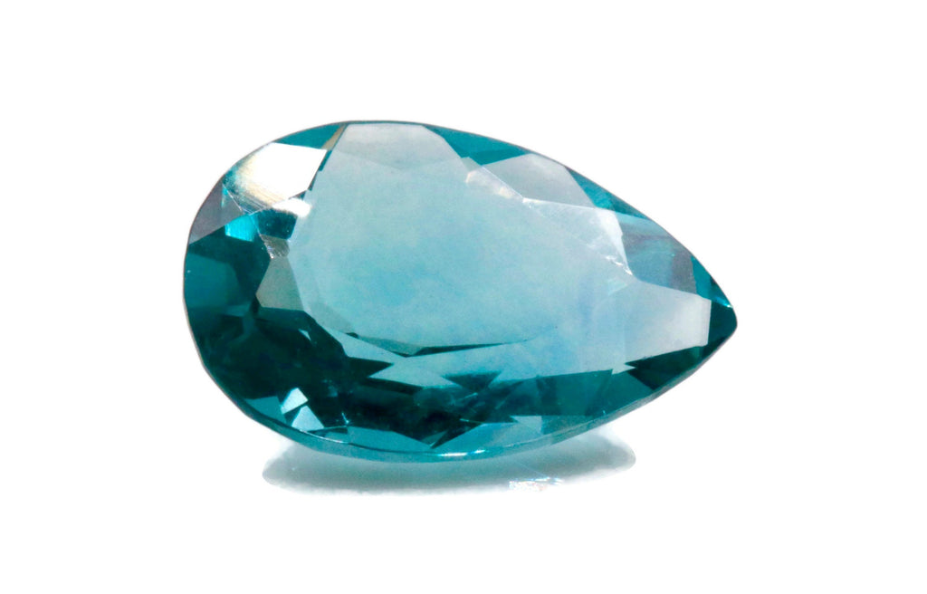 Flourite Pear 12x8mm-Planet Gemstones