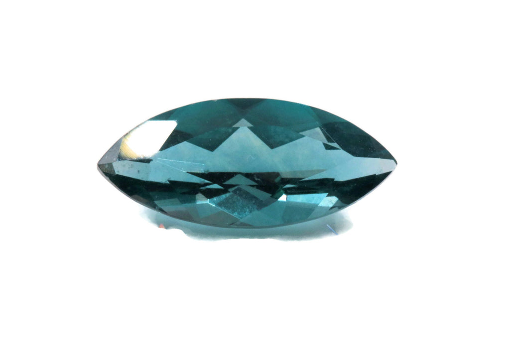 Natural Flourite Flourite Crystal Flourite Flourite Stone Teal Blue Flourite Loose Stone Jewelry Supplies DIY Jewelry 16 x 7 MQ Cut 4.2 ct-Planet Gemstones