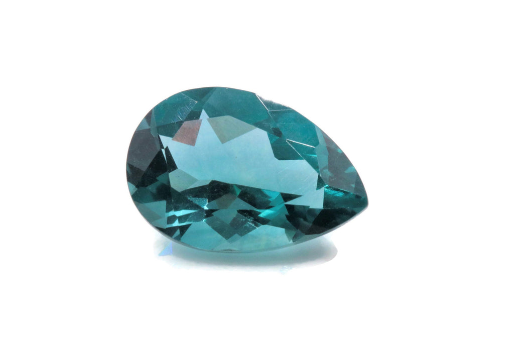 Flourite Pear 15x10mm-Planet Gemstones