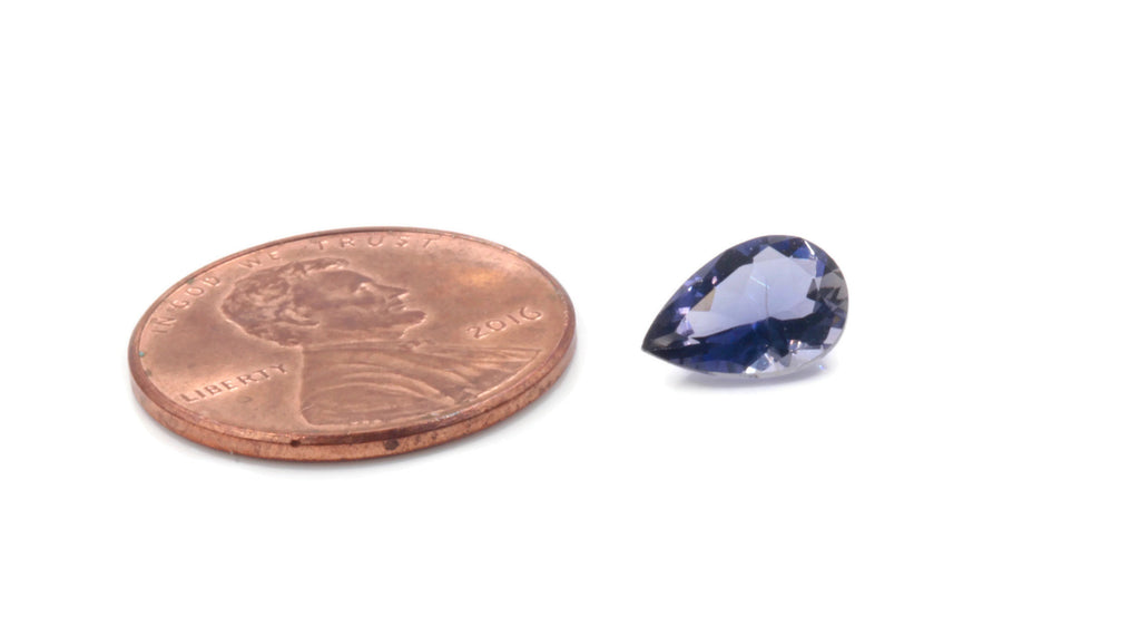 Natural Iolite Gemstone Faceted Iolite Stone Iolite Faceted Loose Iolite Vettrigemsusa 6x9mm Iolite Loose Stone DIY Jewelry Supplies 0.96ct-Planet Gemstones