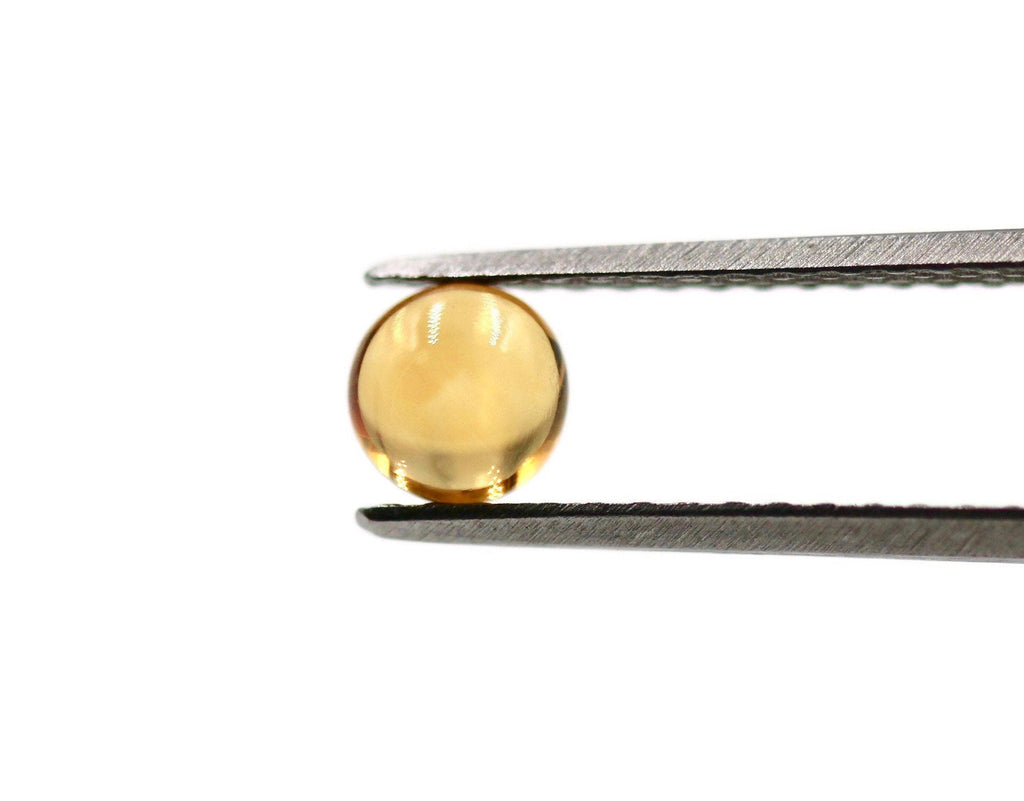 Citrine Cabochon 5mm-Planet Gemstones