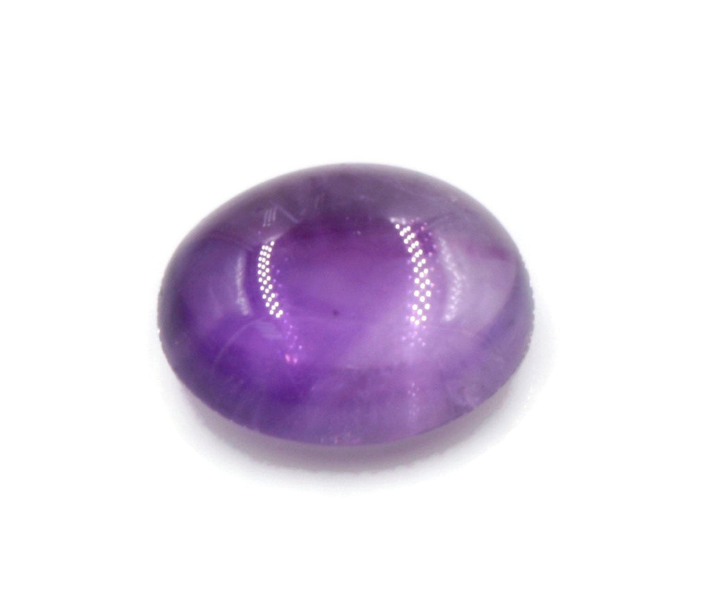 Natural amethyst gemstone amethyst cabochon loose stone genuine amethyst stone loose amethyst amethyst loose stone 11x9mm 3.67ct-Planet Gemstones