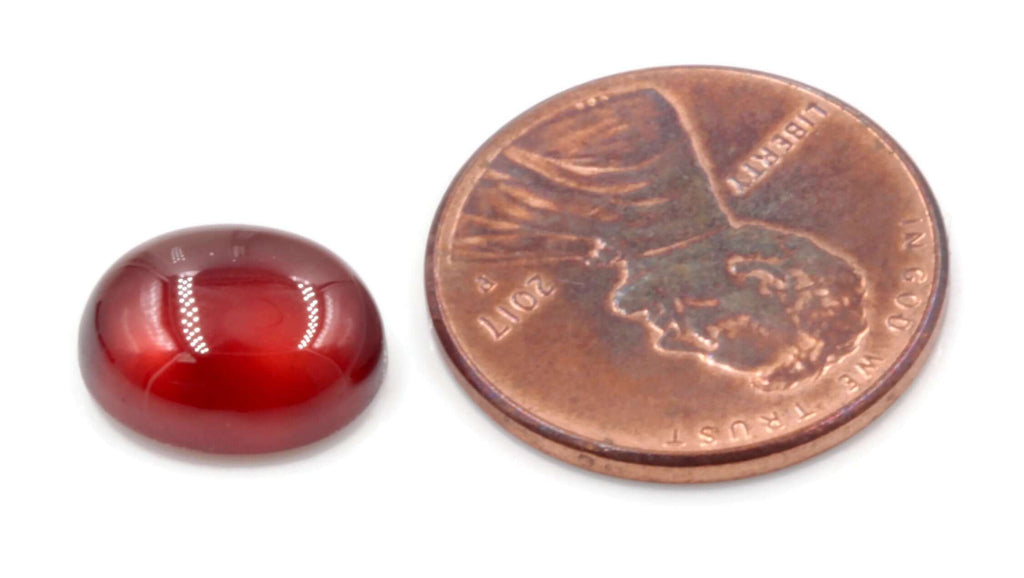 Hessonite Garnet Natural Hessonite Red Garnet Orange Garnet gemstone January Birthstone Hessonite Garnet OV 11x9mm 5ct-Planet Gemstones