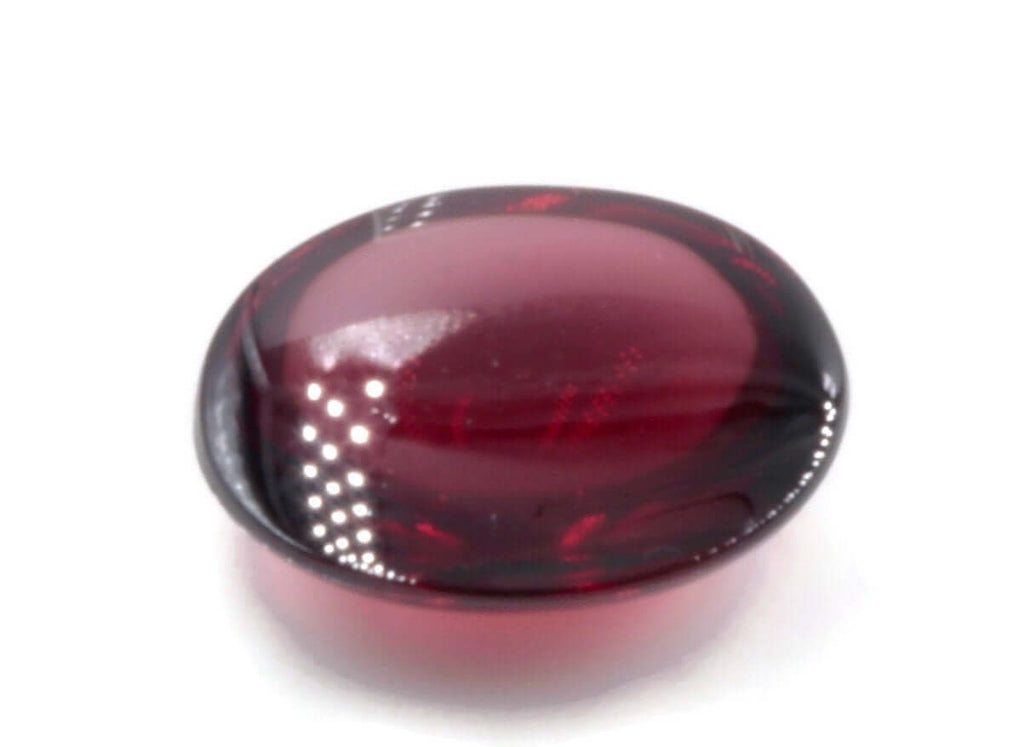 Garnet Natural Garnet January Birthstone Purple Garnet Garnet gemstone Rhodolite Garnet Garnet cabochon Red garnet DIY 12x10mm 4.54ct-Planet Gemstones