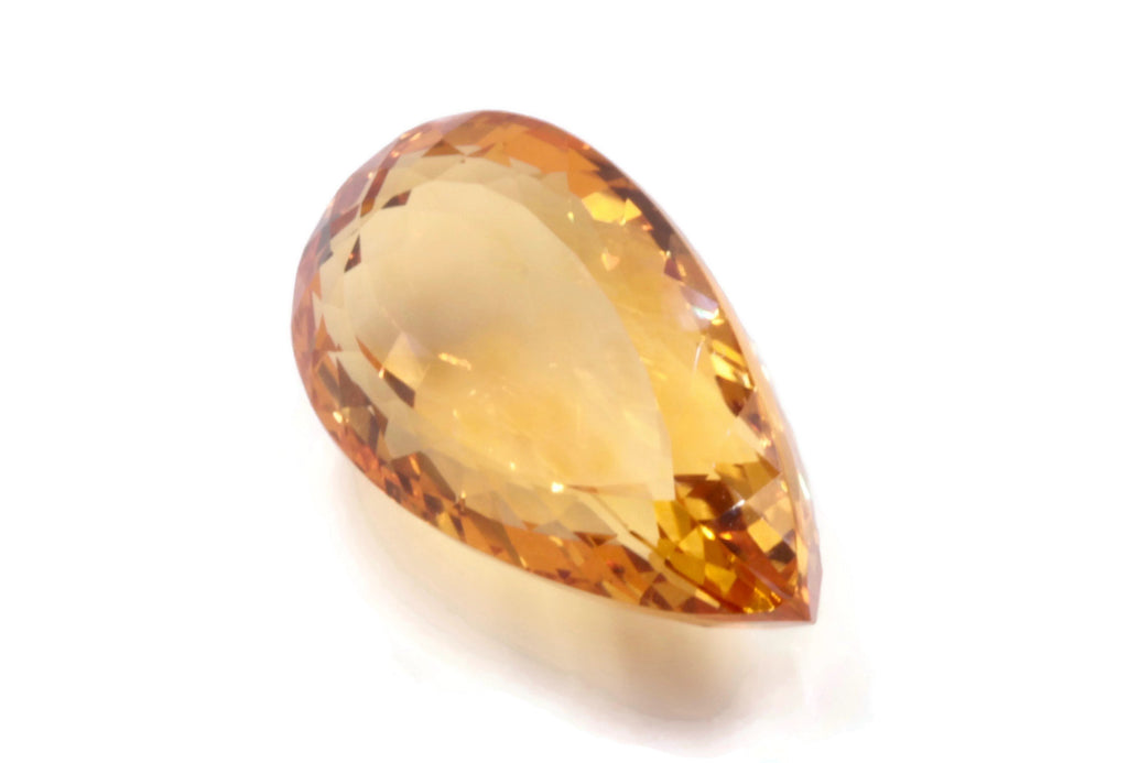 Citrine Pear 15cts-Planet Gemstones
