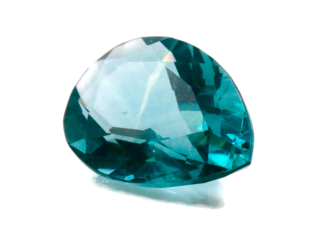 Natural Flourite Flourite Crystal Flourite Flourite Stone Teal Blue Flourite Loose Stone Jewelry Supplies DIY Jewelry 12 x 8 Pear Cut 3.5ct-Planet Gemstones