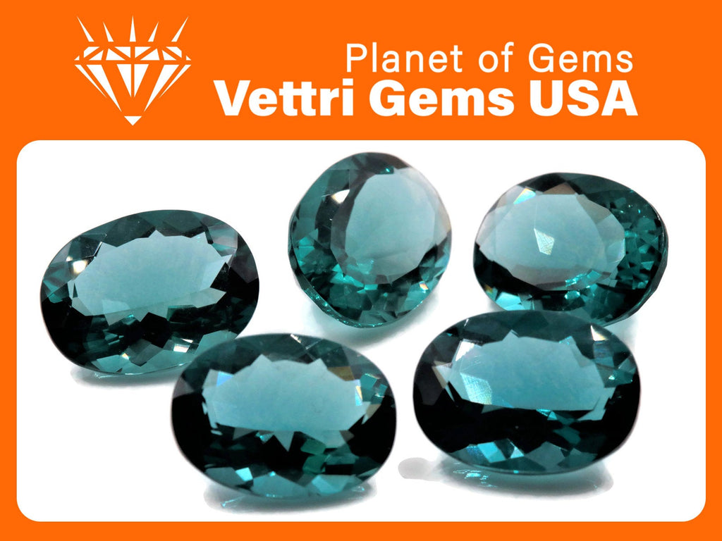 Flourite Oval 16x12mm-Planet Gemstones