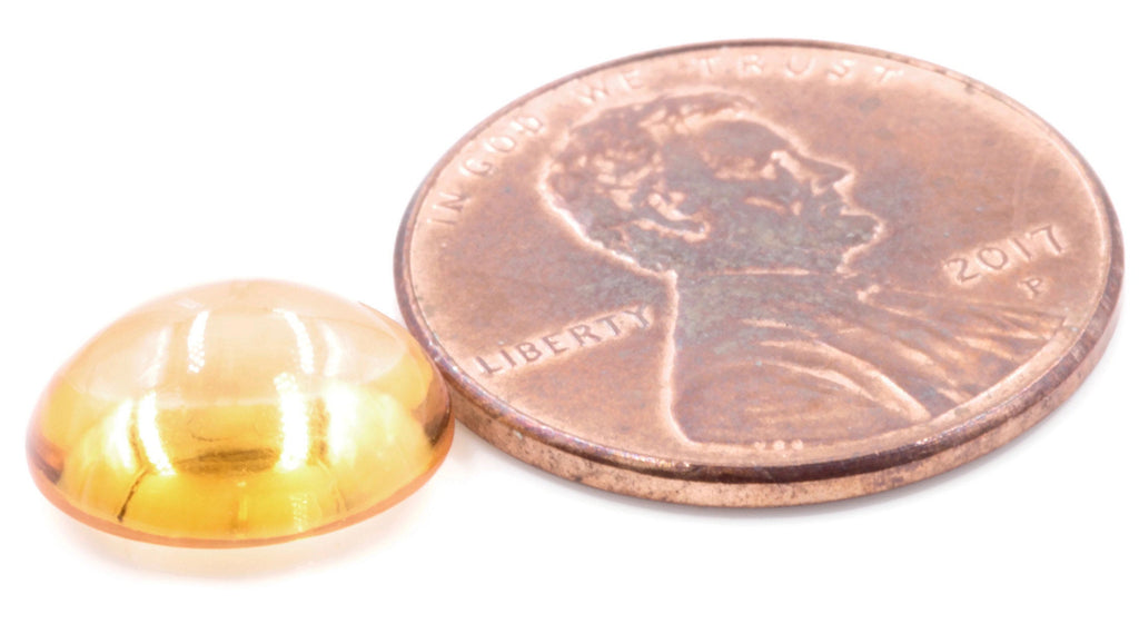 Citrine Cabochon 11x9mm-Planet Gemstones