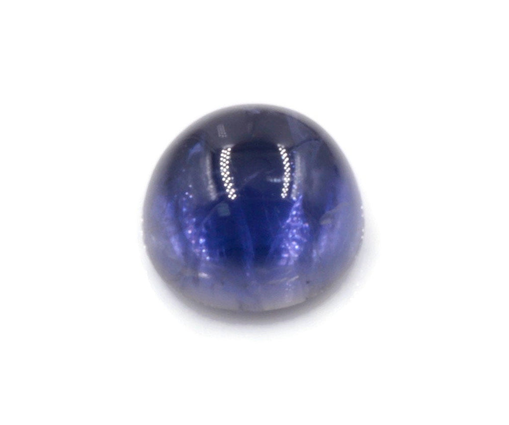 Natural Iolite Gemstone Cabochon Iolite Stone Iolite Loose Round Iolite Vettrigemsusa Iolite cabs Round Iolite Cabochons 8mm 1.72ct-Planet Gemstones