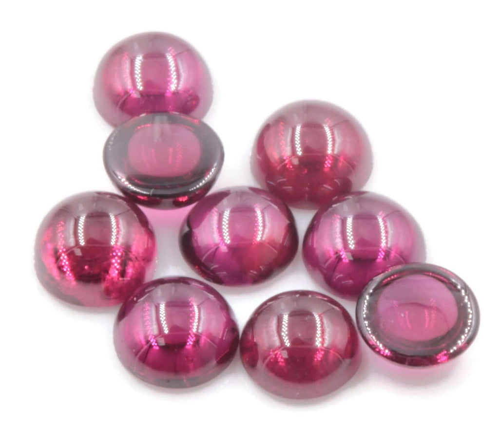 Red garnet 6mm-Planet Gemstones