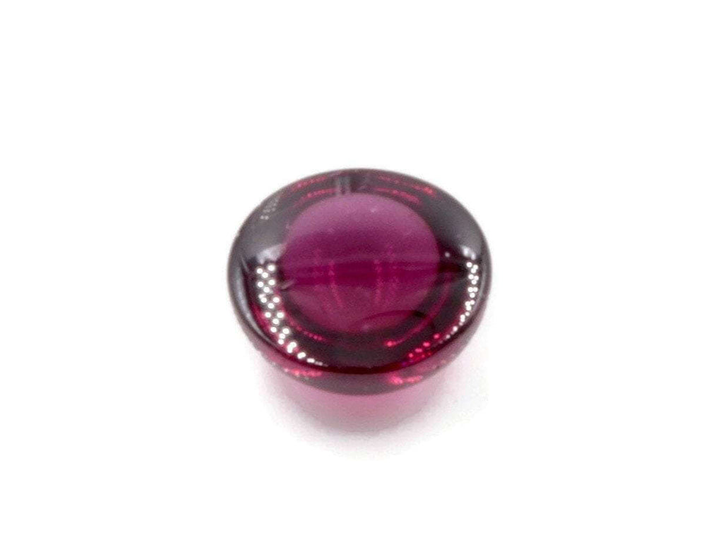 Garnet Natural Garnet January Birthstone Purple Garnet Garnet gemstone Rhodolite Garnet Garnet cabochon Red garnet DIY 6mm 1.20ct-Planet Gemstones