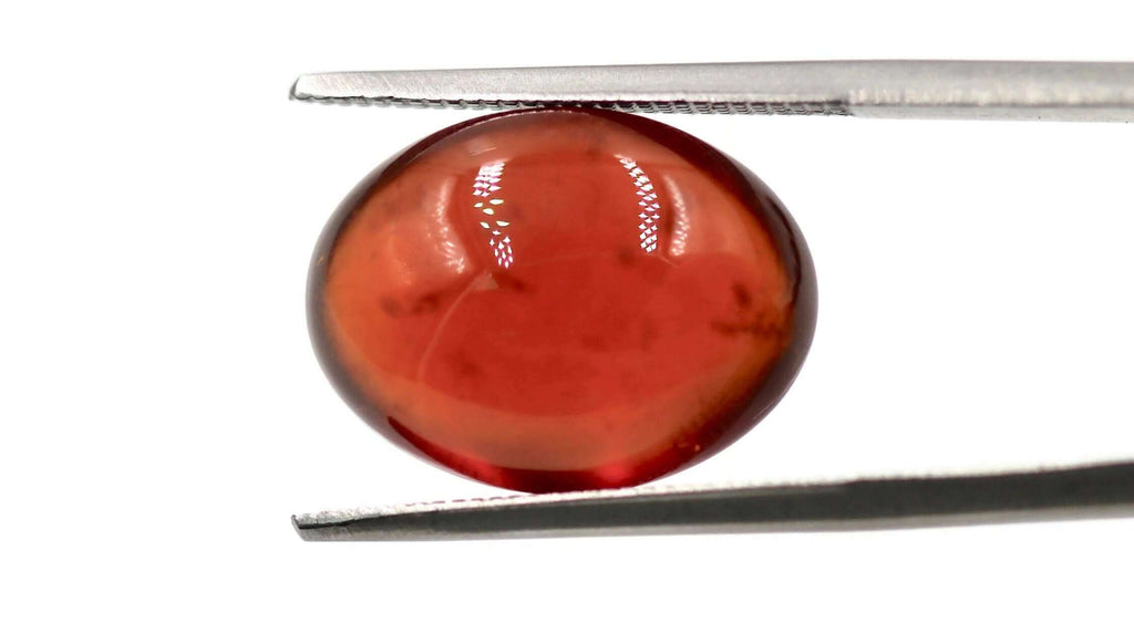 Hessonite Garnet Natural Hessonite Red Garnet Orange Garnet gemstone January Birthstone Hessonite Garnet OV 16x12mm 10.8ct-Planet Gemstones