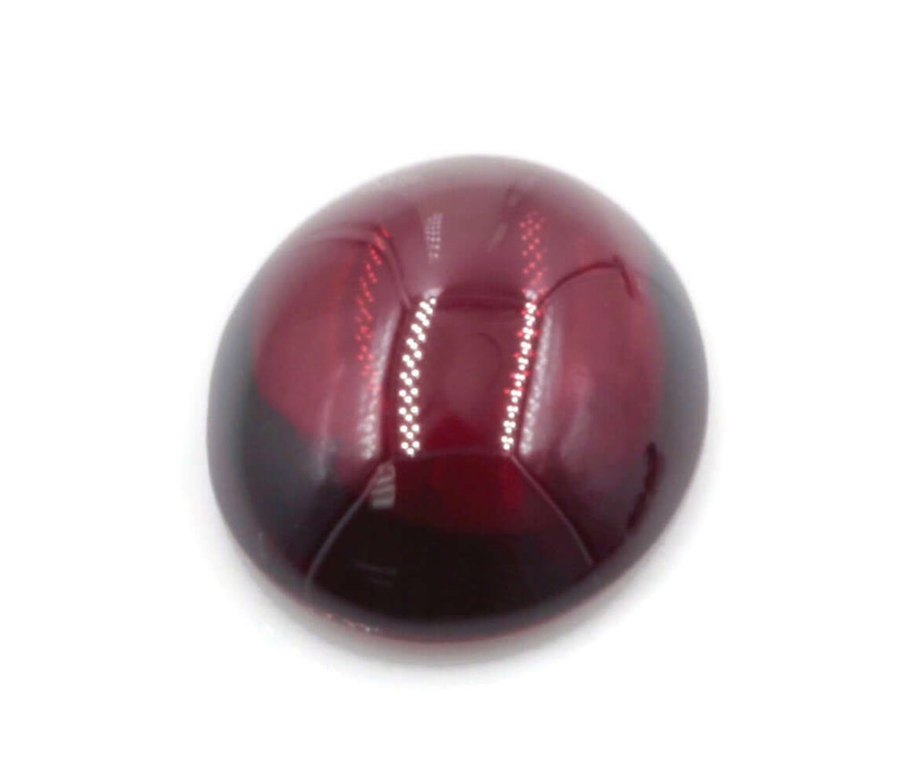 Garnet Natural Garnet January Birthstone Purple Garnet Garnet gemstone Rhodolite Garnet Garnet cabochon Red garnet DIY 12x10mm 4.54ct-Planet Gemstones
