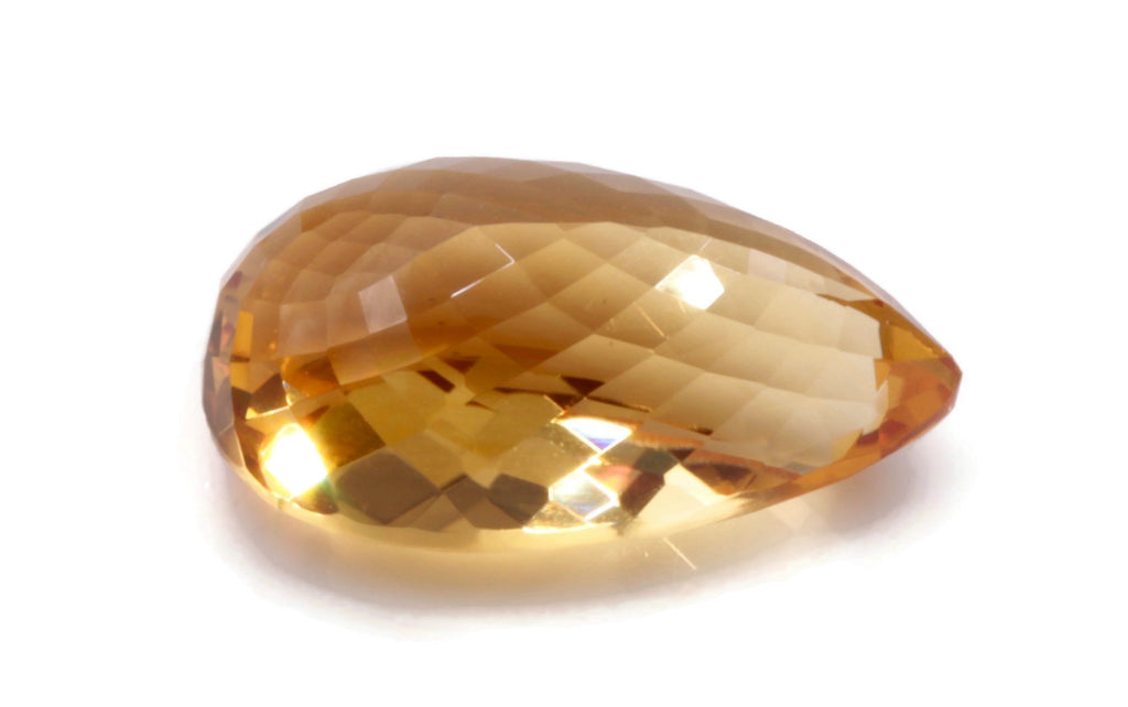 Citrine Pear 15cts-Planet Gemstones
