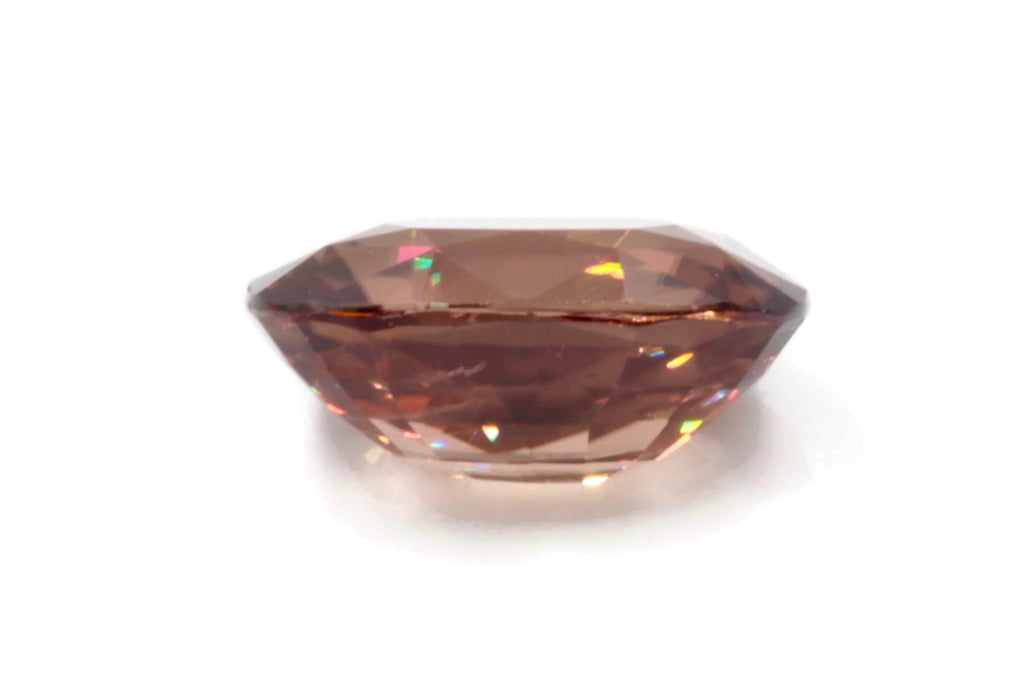 Champagne Zircon Cushion 12cts-Planet Gemstones